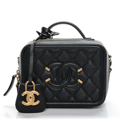 black vanity case chanel